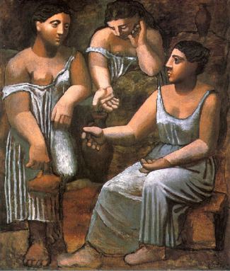 Pablo Picasso, "Tre donne alla fontana" (1921)